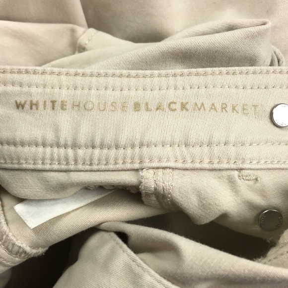 WHBM Button Detail Skimmer Jeans - Picture 5 of 8